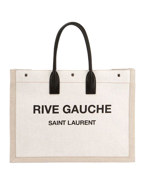 cabas ysl rive gauche|RIVE GAUCHE TOTE IN CANVAS .